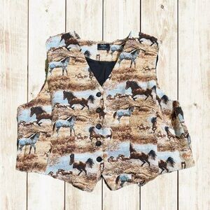 Dressed in LALA Horse Print Vest